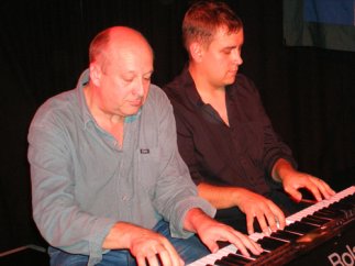 Greg duetting with Ben Walters
